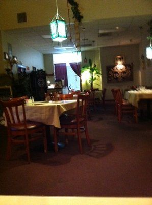 Inside the Chada Thai dining room